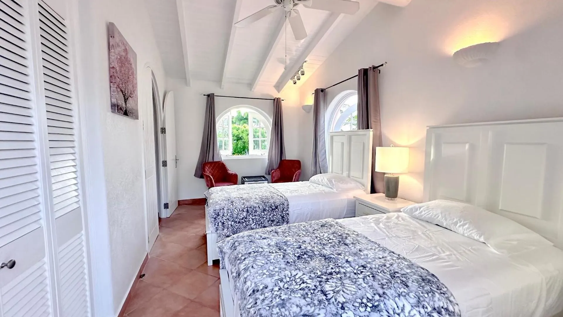 Villa 122 Sugar Hill Estate, Pools, Tennis, Gym, 5 Mins To Beach Saint James Barbados