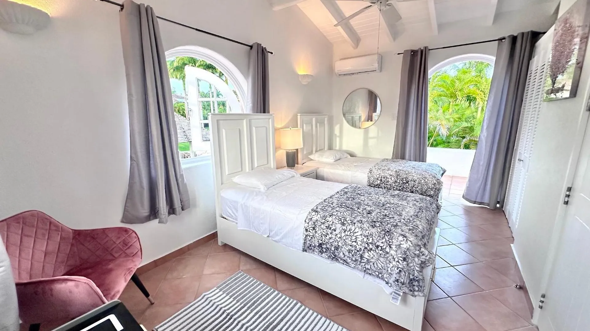 Villa 122 Sugar Hill Estate, Pools, Tennis, Gym, 5 Mins To Beach Saint James Barbados